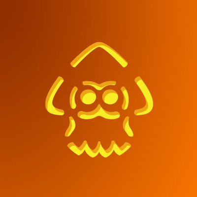 Splat-tastic pumpkin stencil - Play Nintendo.