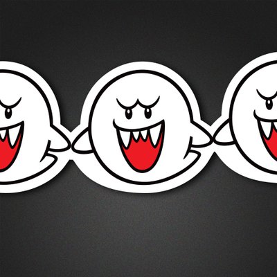 Boo Printable Paper-Chain Halloween Garland - Play Nintendo.