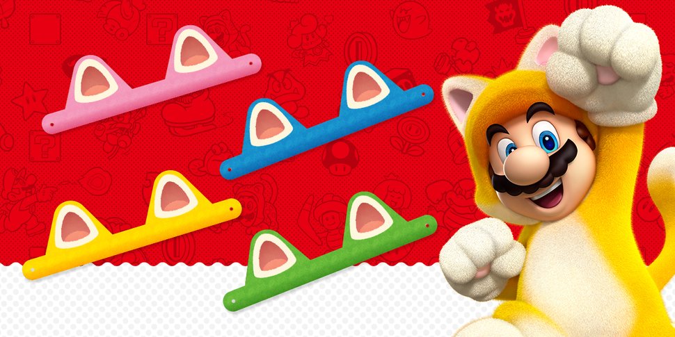 Cat Mario Peach Luigi Toad Printable Papercraft - Play Nintendo.