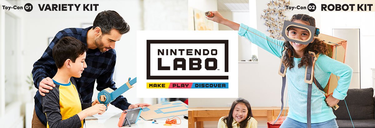 lektie jern kaos Nintendo Labo Release Date - Play Nintendo
