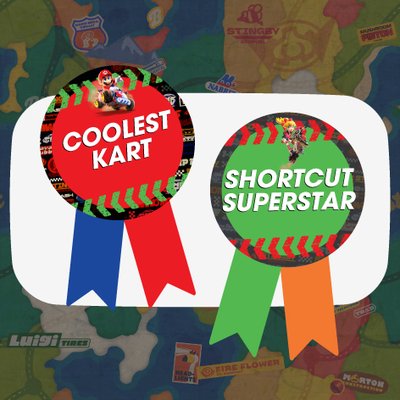 Printable craft: Racing ribbons - Play Nintendo.