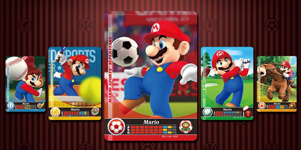 mario sports superstars cards