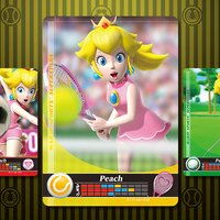 Peach (Tennis) - Mario Sports Superstars Cards - Amiibo 13