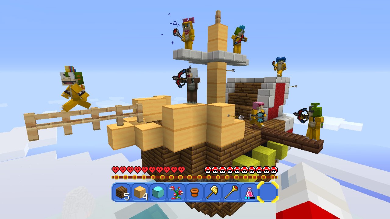 All 40 Super Mario Character Skins in Minecraft: Wii U Edition