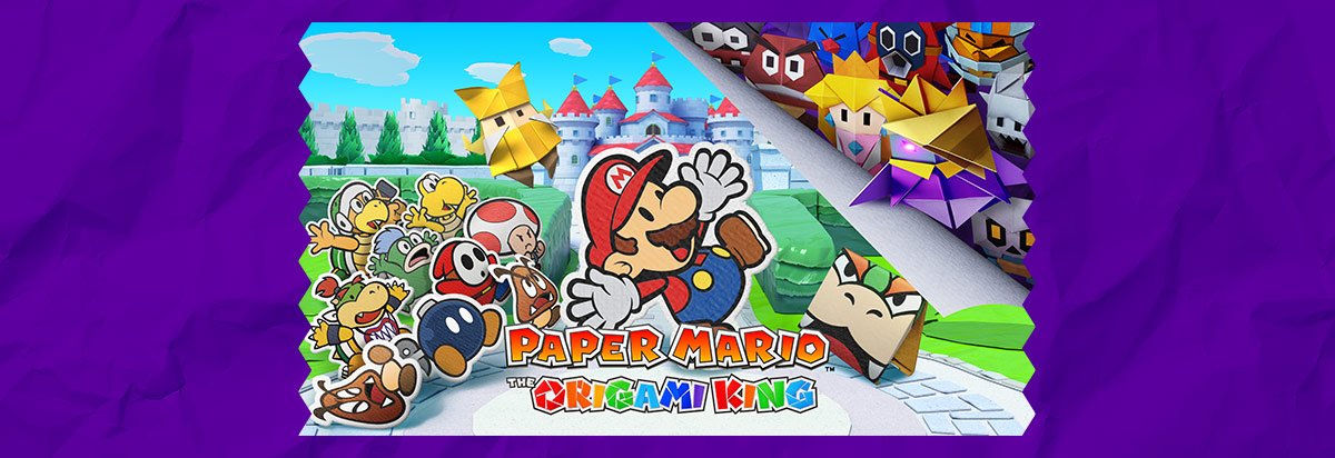 Paper King Play Mario: Release Date Origami Nintendo The -