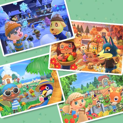 Animal Crossing Online Poll: Which Season is your Favorite? - Play Nintendo