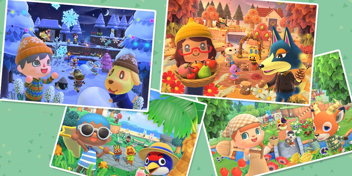 Animal Crossing Online Poll: Which Season is your Favorite? - Play Nintendo