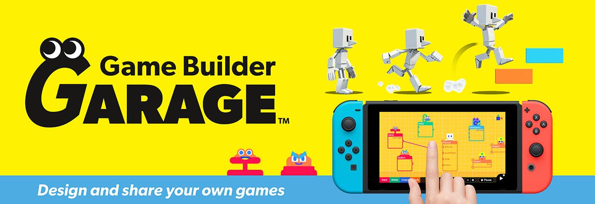Game - the Builder Nintendo Garage Programming Game Play in Design Learn &