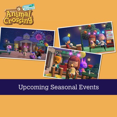 Free Update & Upcoming Events Animal Crossing: New Horizons - Play Nintendo