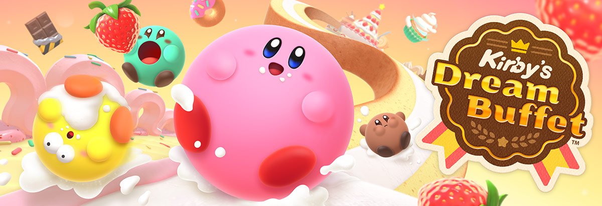 Kirby All You Can Eat  Kirby's Dream Buffet Animation 