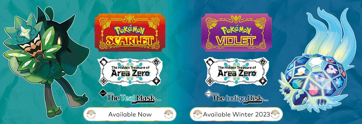 Pokémon Scarlet and Violet DLC Heading for Physical Release in November -  Nintendo Supply