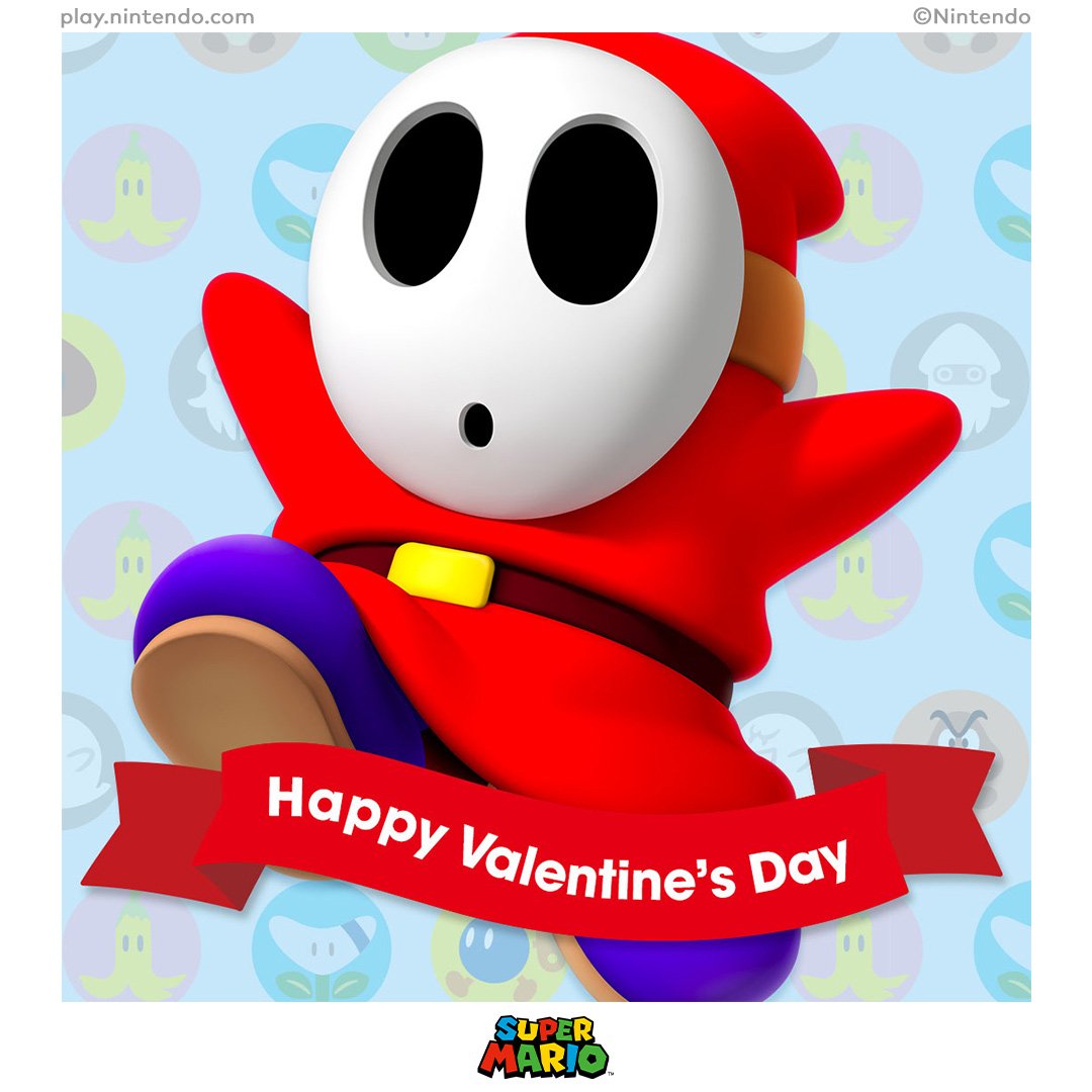 Super Mario eCards for Valentine's Day - Play Nintendo.