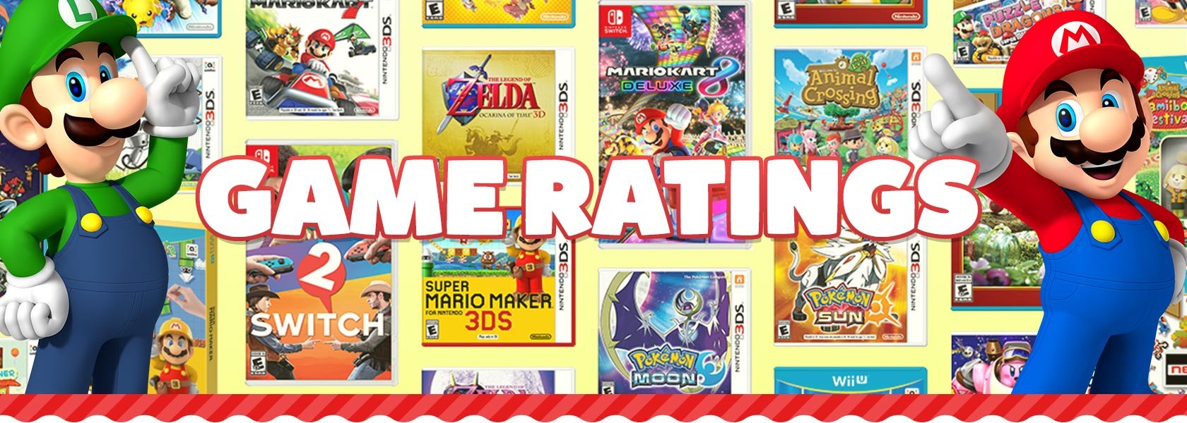 nintendo switch games ratings