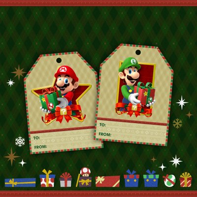 Giving the gift of gift tags - Play Nintendo.