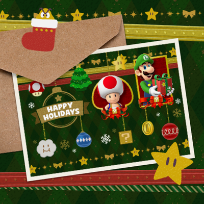 Holiday Create-a-Card - Play Nintendo