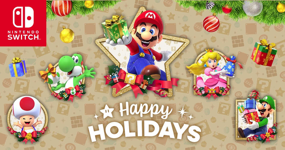 Nintendo Switch Games (Holiday purchases Pack)